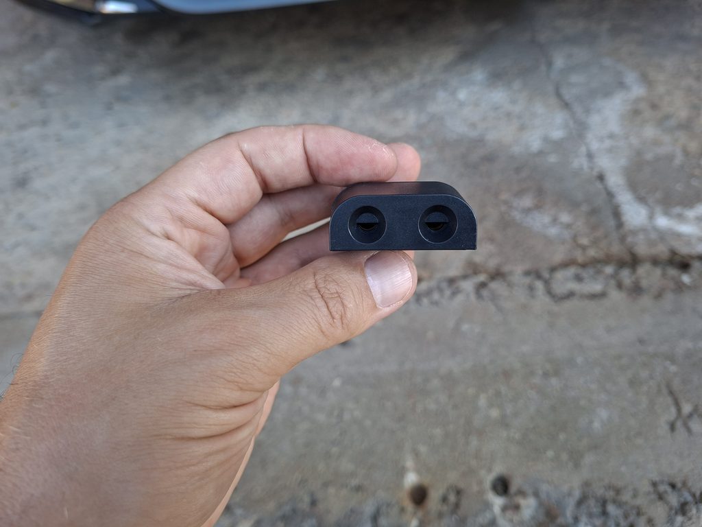 car deer warning whistle before installation